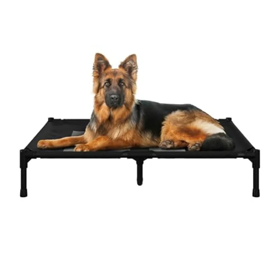 Elevated Dog Bed - 36x30-Inch Portable Pet Bed with Non-Slip Feet - Indoor/Outdoor Dog Cot or Puppy Mattress for Pets up to 80l
Elevated Dog Bed - 36x30-Inch Portable Pet Bed with Non-Slip Feet - Indoor/Outdoor Dog Cot or Puppy Mattress for Pets up to 80l