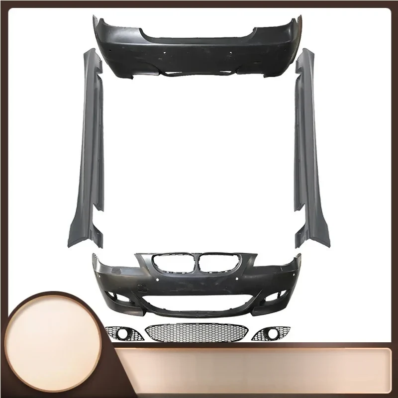 Новые обвесы в стиле 2003-2010 годов для BMW 5 серии: передний и задний бамперы с боковыми порогами
Новые обвесы в стиле 2003-2010 годов для BMW 5 серии: передний и задний бамперы с боковыми порогами