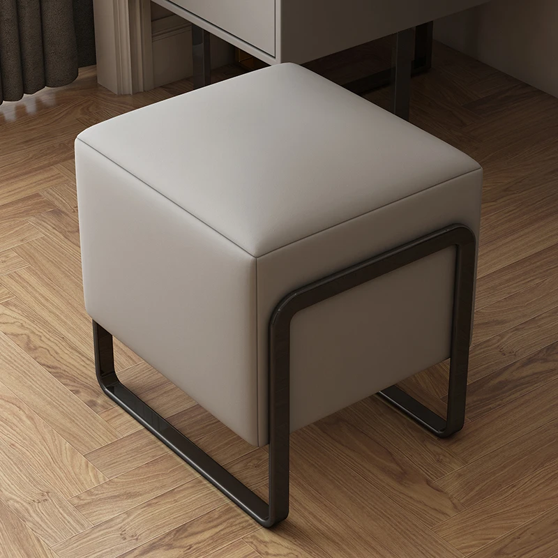 INS-Style Upholstered Makeup Stool, Anti-Rust Iron Dressing Chair, Waterproof Matte Leather Ottoman, Movable Padded Footrest
INS-Style Upholstered Makeup Stool, Anti-Rust Iron Dressing Chair, Waterproof Matte Leather Ottoman, Movable Padded Footrest