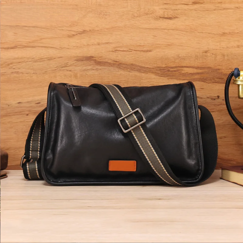 New genuine leather vintage fashion crossbody bag for men, single shoulder bag, high-end leather style crossbody bag
New genuine leather vintage fashion crossbody bag for men, single shoulder bag, high-end leather style crossbody bag