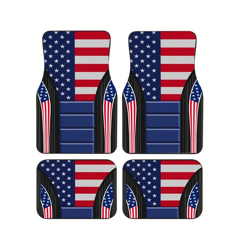 Car Floor Mats Set of 4 American Flag Print Non Slip Universal Fit for Most Cars Trucks SUVs All Weather
Car Floor Mats Set of 4 American Flag Print Non Slip Universal Fit for Most Cars Trucks SUVs All Weather