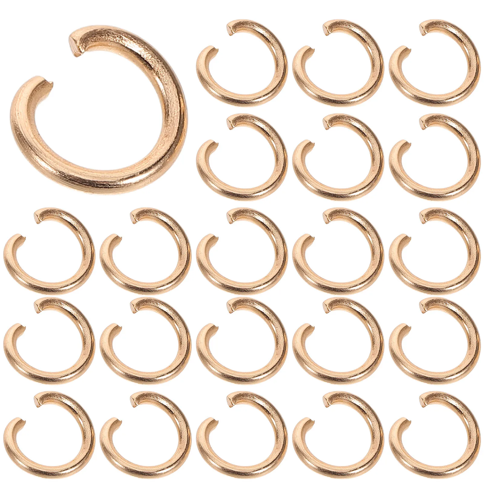 30pcs Chain Link Connecting Rings Circle Clasp Earrings Bracelet Split Iron Jewelry Making Supplies DIY Open Jump Ring Small
30pcs Chain Link Connecting Rings Circle Clasp Earrings Bracelet Split Iron Jewelry Making Supplies DIY Open Jump Ring Small
