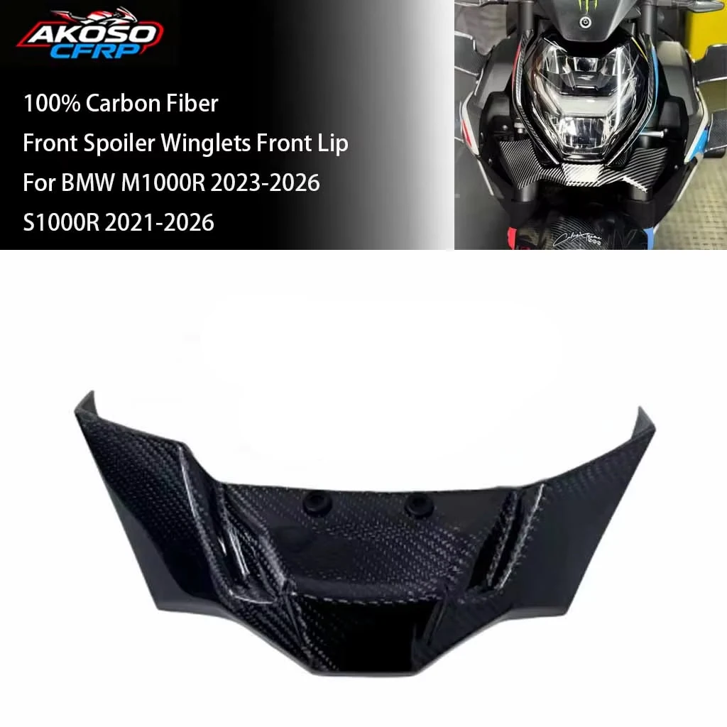 Motorcycle Protector Accessories Fairing For BMW M1000R 2023-2026 S1000R 2021-2026 Carbon Fiber Front Spoiler Winglets Lip Cover
Motorcycle Protector Accessories Fairing For BMW M1000R 2023-2026 S1000R 2021-2026 Carbon Fiber Front Spoiler Winglets Lip Cover