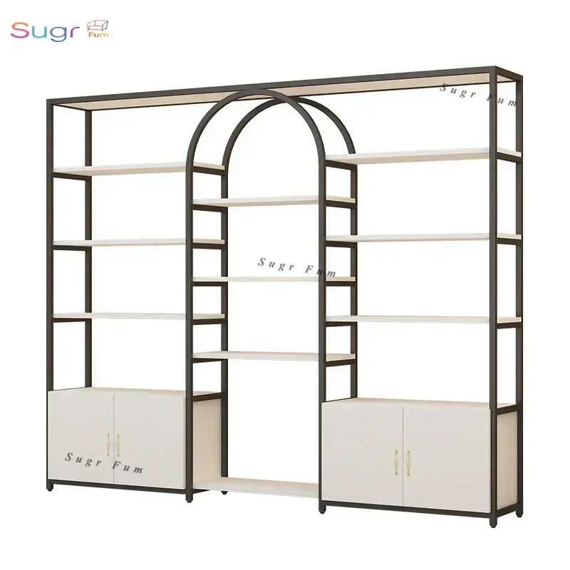 Beauty salon display cabinet Nail polish glue display rack Cosmetics multi-layer shelves with lights Commercial display cabinet
Beauty salon display cabinet Nail polish glue display rack Cosmetics multi-layer shelves with lights Commercial display cabinet