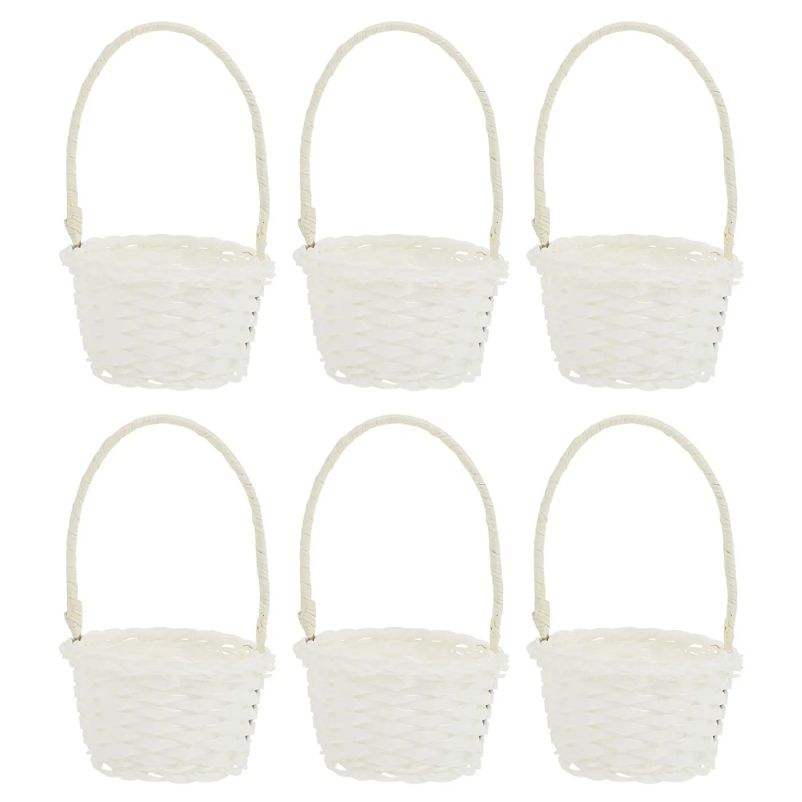 6 Pcs Rattan Vegetable Basket Plastic Woven Durable Storage Home Hotel Picnic Planting Country Style Snack Outdoor
6 Pcs Rattan Vegetable Basket Plastic Woven Durable Storage Home Hotel Picnic Planting Country Style Snack Outdoor