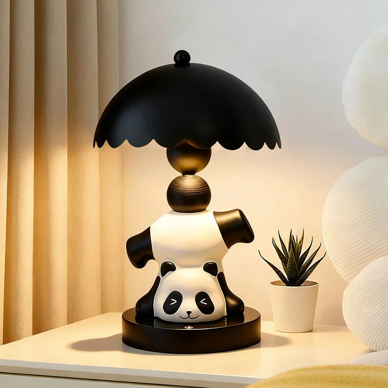 Cartoon Black and White Panda Desk Lamp Home Study Lighting Bedroom Children's Room Bedhead Atmosphere Small Night Light
Cartoon Black and White Panda Desk Lamp Home Study Lighting Bedroom Children's Room Bedhead Atmosphere Small Night Light
