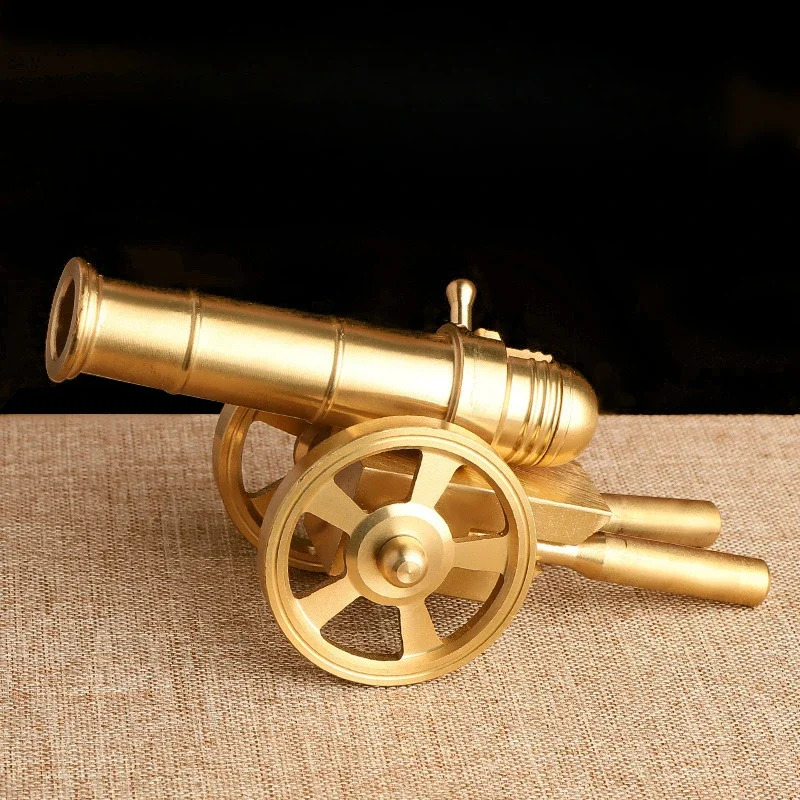 Mini Copper Cannon Figurine Model Army Cannon Souvenir Decompression Toy Desktop Ornaments Office Home Decor Kids Gifts
Mini Copper Cannon Figurine Model Army Cannon Souvenir Decompression Toy Desktop Ornaments Office Home Decor Kids Gifts