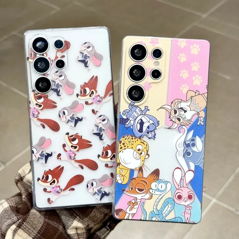 Cute Disney Zootopia Phone Case For Samsung S21 S22 S23 S24 S25 S26Ultra Note 10 20 Plus Funny cartoon Nick Judy Soft TPU Cover
Cute Disney Zootopia Phone Case For Samsung S21 S22 S23 S24 S25 S26Ultra Note 10 20 Plus Funny cartoon Nick Judy Soft TPU Cover