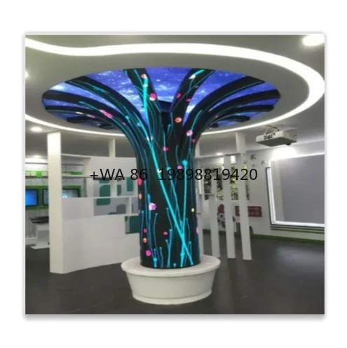 Indoor Curved Soft Flexible Led Display Screen Cylindrical Columnshopping Mall Advertising Flex Flexible Led Display customize
Indoor Curved Soft Flexible Led Display Screen Cylindrical Columnshopping Mall Advertising Flex Flexible Led Display customize