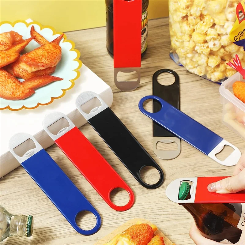 ABYS-24 PCS Bottle Opener Flat Bottle Opener 7 Inch For Bartender Bar Kitchen Restaurant ,Red+Black+Blue
ABYS-24 PCS Bottle Opener Flat Bottle Opener 7 Inch For Bartender Bar Kitchen Restaurant ,Red+Black+Blue