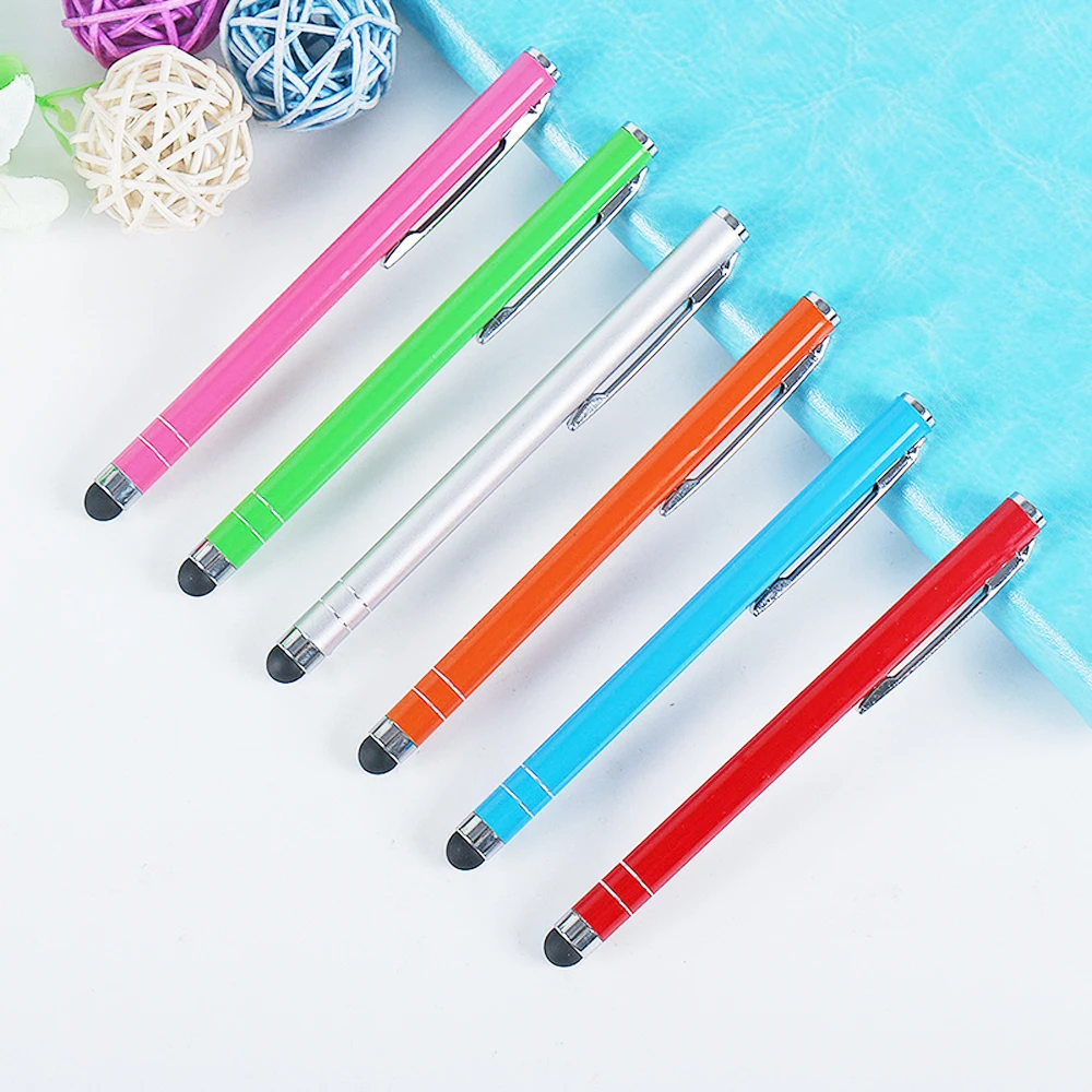 100pcs Stylus Metal Pen For Universal Touch Screens iPad iPhone Samsung Kindle Huawei Smart Phone Tablet
100pcs Stylus Metal Pen For Universal Touch Screens iPad iPhone Samsung Kindle Huawei Smart Phone Tablet