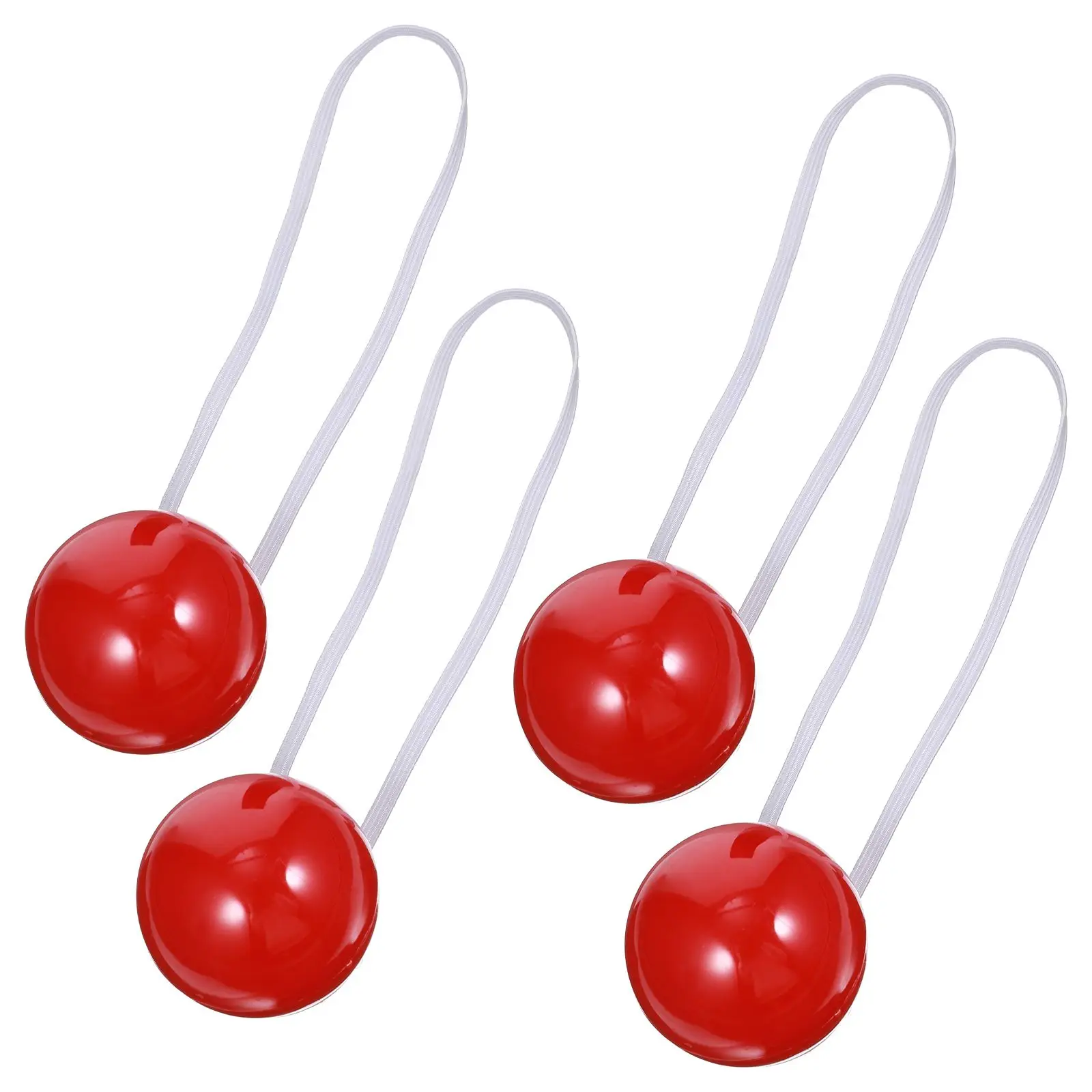 4 Pcs Red Glowing Nose Sturdy Vinyl Clown Costume Accessory Light Up Prop Party Halloween Cosplay DIY Decorations
4 Pcs Red Glowing Nose Sturdy Vinyl Clown Costume Accessory Light Up Prop Party Halloween Cosplay DIY Decorations