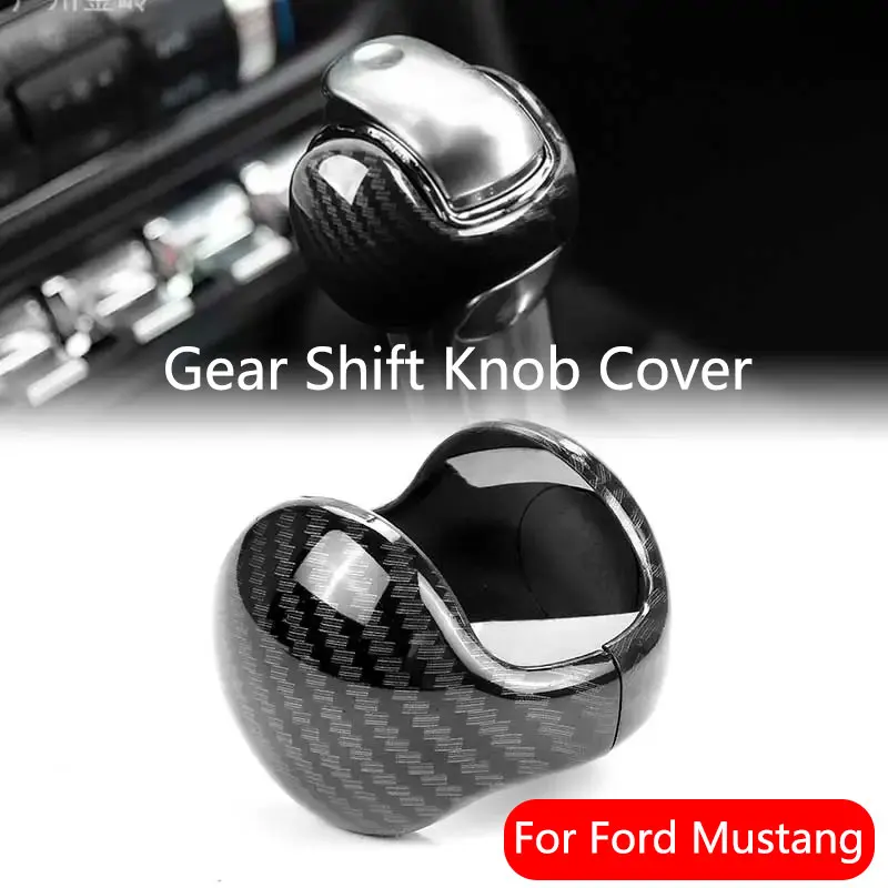 Car Gear Shift Lever Knob Cover Trim For Ford Mustang 2015 2016 2017 2018 2019 2020 2021 Carbon Fiber Interior Accessories
Car Gear Shift Lever Knob Cover Trim For Ford Mustang 2015 2016 2017 2018 2019 2020 2021 Carbon Fiber Interior Accessories