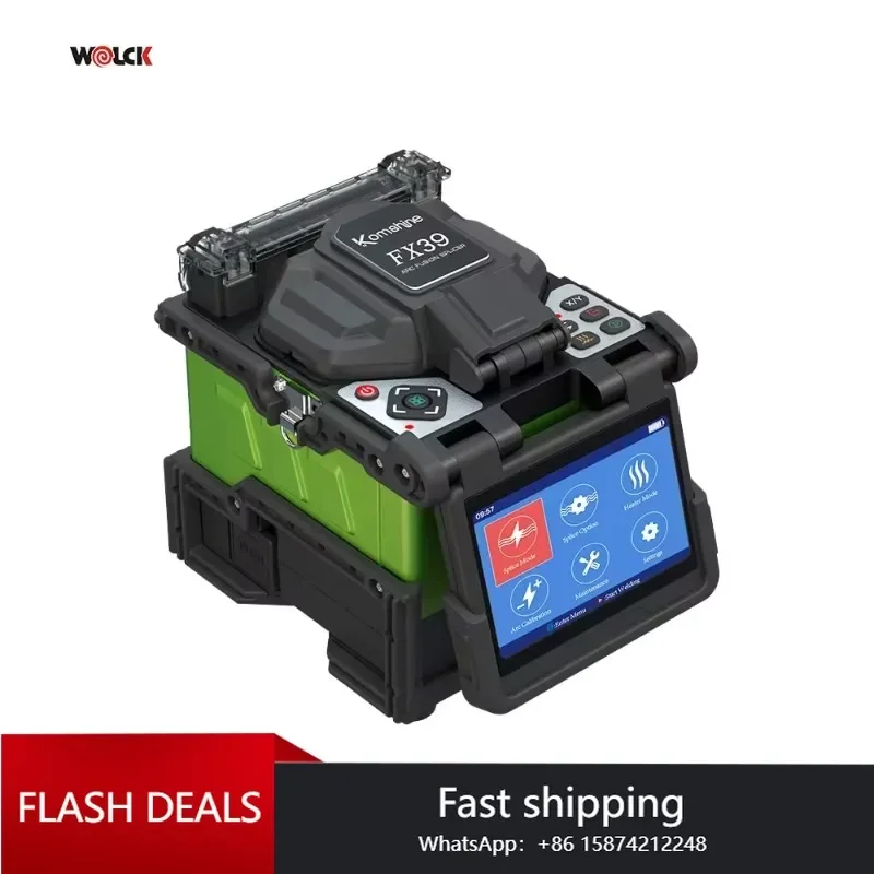 New FX39 Fiber Optic Fusion Splicer 6 Motor Splicing Machine
New FX39 Fiber Optic Fusion Splicer 6 Motor Splicing Machine
