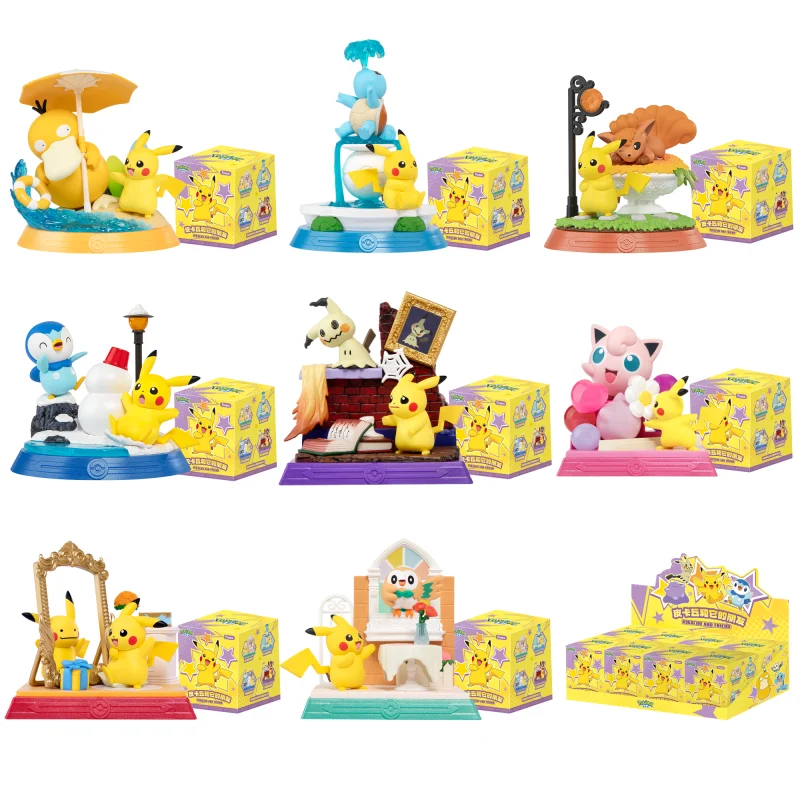 Genuine Product Pokemon Pikachu And Its Friends Series Blind Box Anime Action Figures Collectibles Model Toys Birthday Gift
Genuine Product Pokemon Pikachu And Its Friends Series Blind Box Anime Action Figures Collectibles Model Toys Birthday Gift