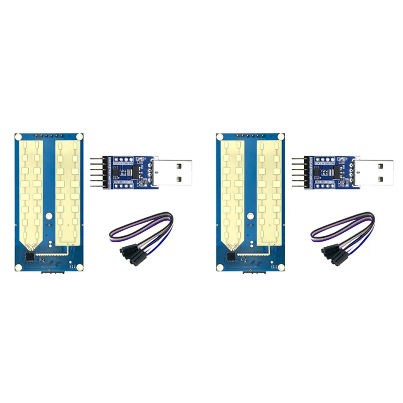 [NEW A09R!】 2X New 24G Vehicle Ranging Velocity Measurement Millimeter Wave Radar LD2451 Vehicle Condition Monitoring Sensor Mod