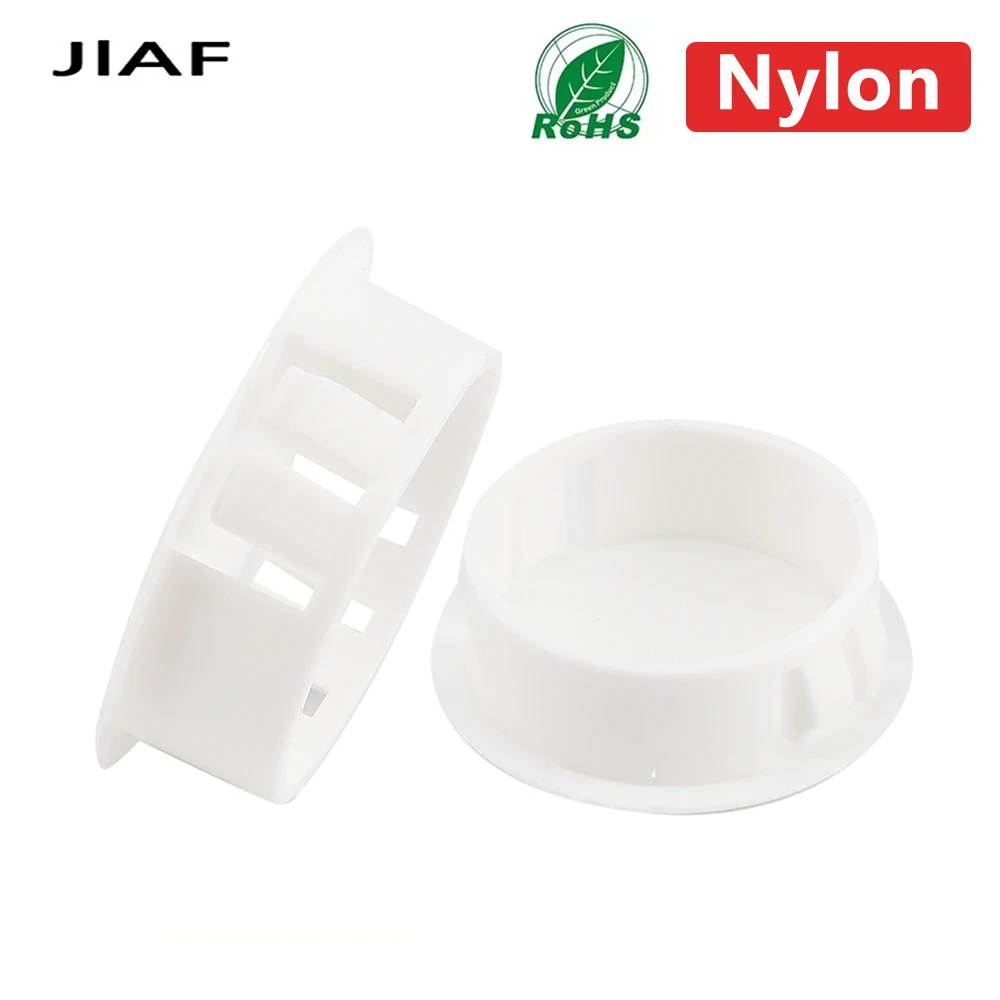 White Nylon Round Hole Plug 5-75mm Plastic Furniture Hole Cover Cap HP-22 SKT-25 for Cabinet Desk Pipe Fitting 10/50/100Pcs
White Nylon Round Hole Plug 5-75mm Plastic Furniture Hole Cover Cap HP-22 SKT-25 for Cabinet Desk Pipe Fitting 10/50/100Pcs