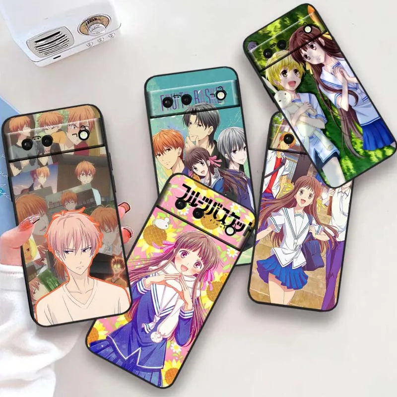 Fruits Basket Anime Art Phone Case For Google Pixel 9a 9 8A 8 7 7A 6 6A Pro XL 2024 5G Black Soft TPU Silicone Cover
Fruits Basket Anime Art Phone Case For Google Pixel 9a 9 8A 8 7 7A 6 6A Pro XL 2024 5G Black Soft TPU Silicone Cover