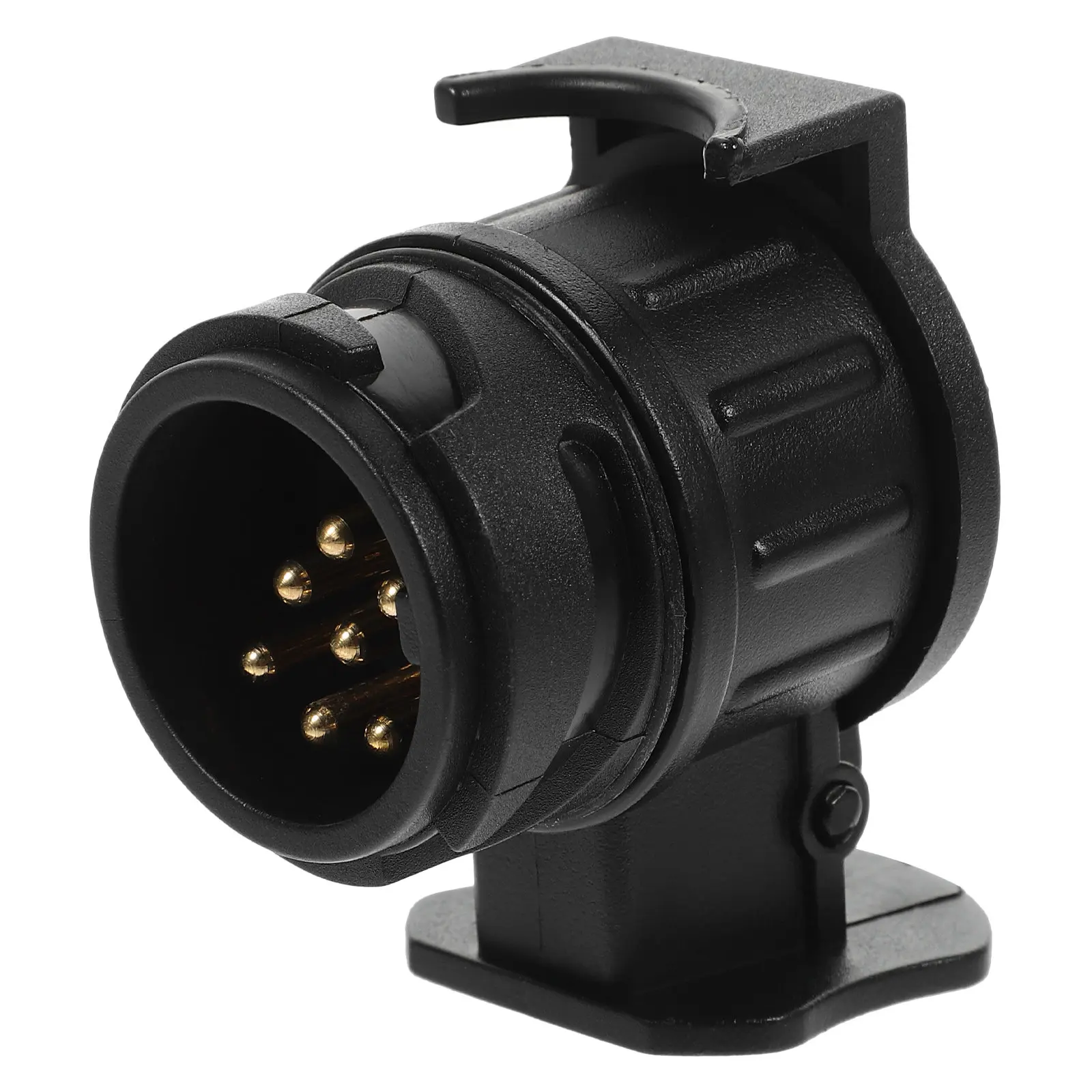 13 Pin to 7 Pin Trailer Plug Adapter Heavy-Duty Plastic Copper Socket Converter for Truck Rv Boat Trailers with Overload
13 Pin to 7 Pin Trailer Plug Adapter Heavy-Duty Plastic Copper Socket Converter for Truck Rv Boat Trailers with Overload