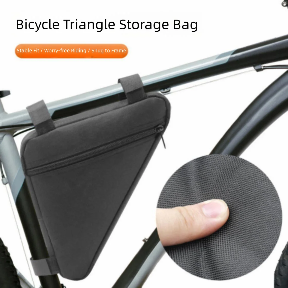 Larger Capacity Bicycle Triangle Bag Bike Frame Front Tube Waterproof Bag Portable Bicycle Storage Bag Cycling Accessories
Larger Capacity Bicycle Triangle Bag Bike Frame Front Tube Waterproof Bag Portable Bicycle Storage Bag Cycling Accessories