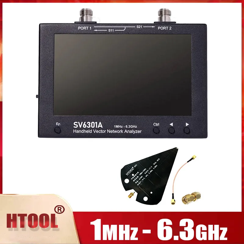 SV6301A Ручной векторный сетевой анализатор 1 м ~ 6,3 ГГцз, 1001 точек сканирования, S11 50 дБ, S21 75 дБ, VNA для измерения радиочастотных цепей, длины кабеля
SV6301A Ручной векторный сетевой анализатор 1 м ~ 6,3 ГГцз, 1001 точек сканирования, S11 50 дБ, S21 75 дБ, VNA для измерения радиочастотных цепей, длины кабеля