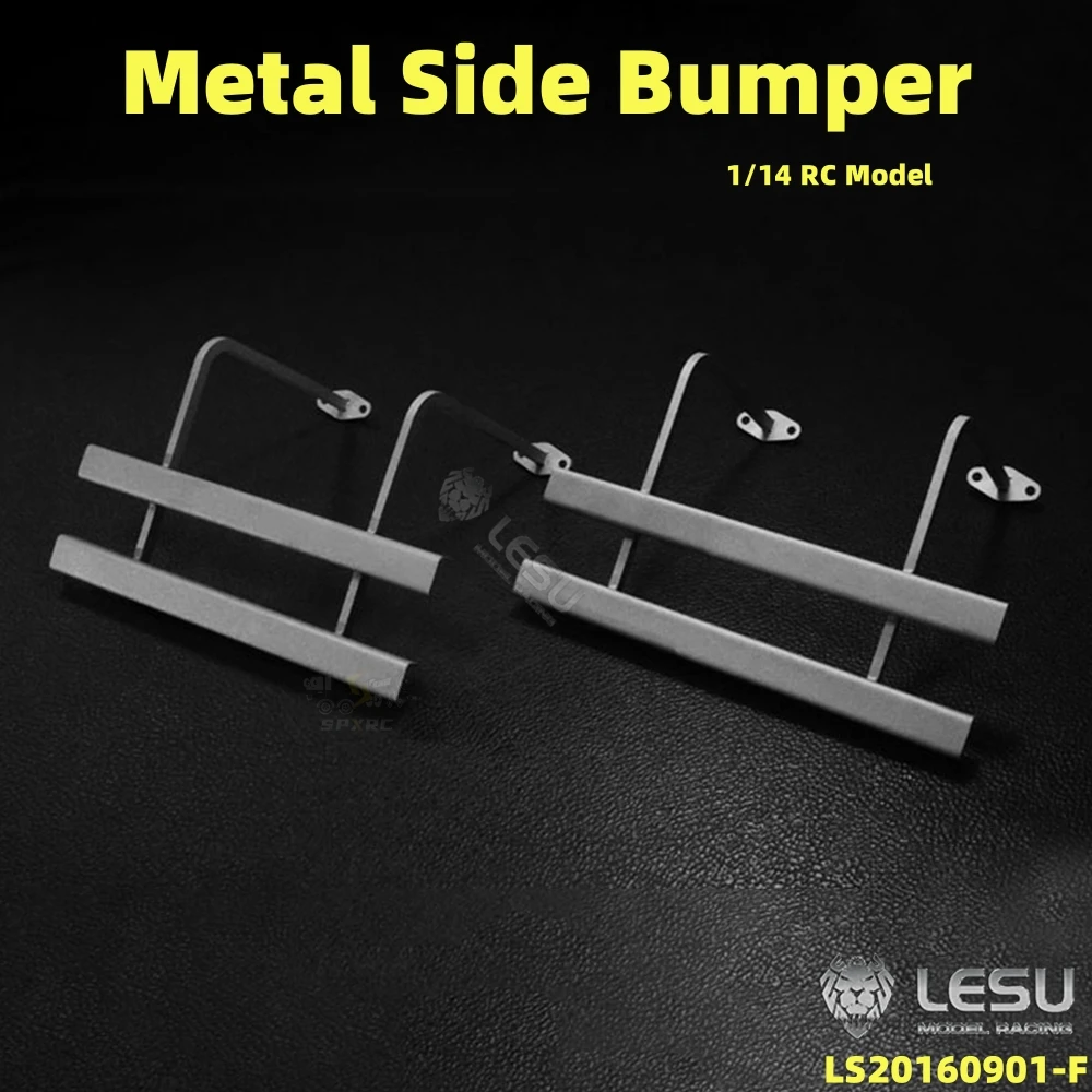 Metal Side Bumper Simulation Toy For 1/14 Tamiya RC Lesu Roll-On/Roll-Off Fully Unloading Engineering Vehicles
Metal Side Bumper Simulation Toy For 1/14 Tamiya RC Lesu Roll-On/Roll-Off Fully Unloading Engineering Vehicles