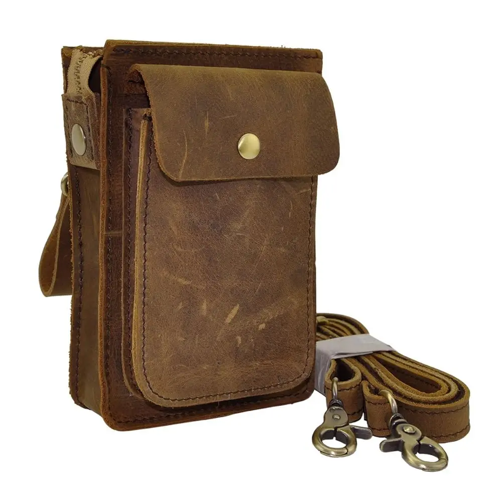 Mens Genuine Leather Messenger Shoulder Satchel Waist Bag Pack
Mens Genuine Leather Messenger Shoulder Satchel Waist Bag Pack