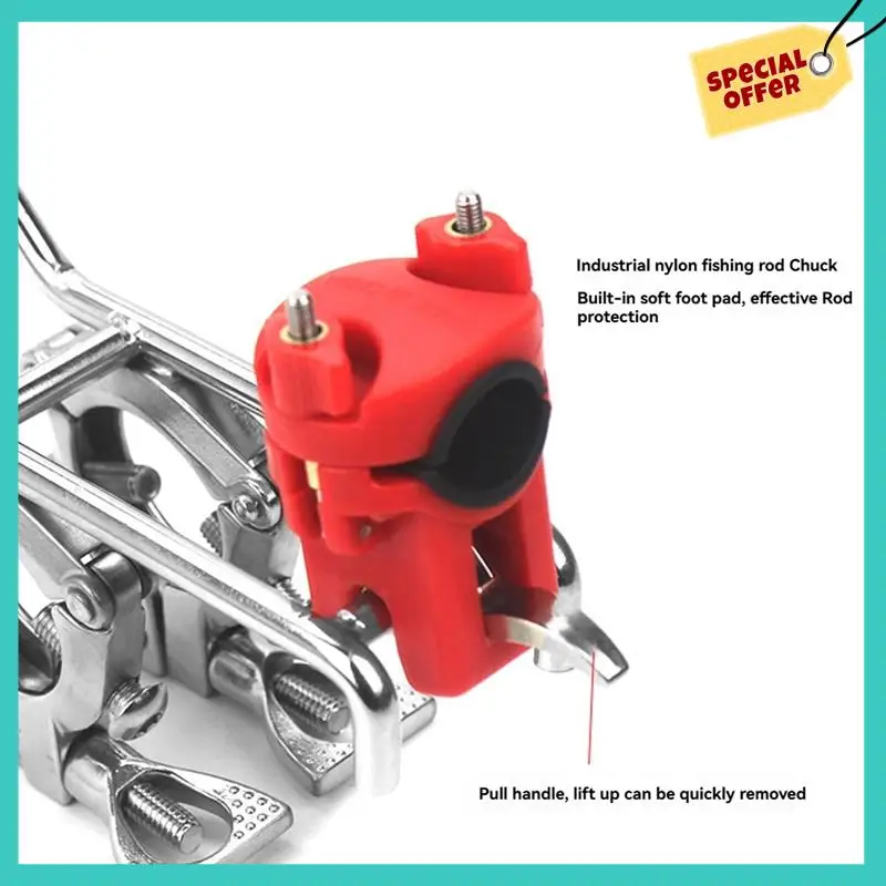 -ABHW Boat Fishing Rod Holder Steering Heavy Duty Rod Holder For Canoe Kayak Boat Metal Pole Mount Support For Sea
-ABHW Boat Fishing Rod Holder Steering Heavy Duty Rod Holder For Canoe Kayak Boat Metal Pole Mount Support For Sea