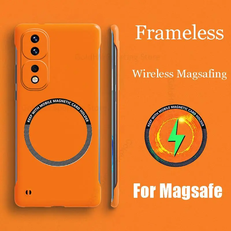 Funda For Honor 90 Pro 80 GT For Magsafe Frameless Phone Case For Honor 80 SE 80 Pro 60 50 70 Pro Plus X40i Matte Magnetic Cover
Funda For Honor 90 Pro 80 GT For Magsafe Frameless Phone Case For Honor 80 SE 80 Pro 60 50 70 Pro Plus X40i Matte Magnetic Cover