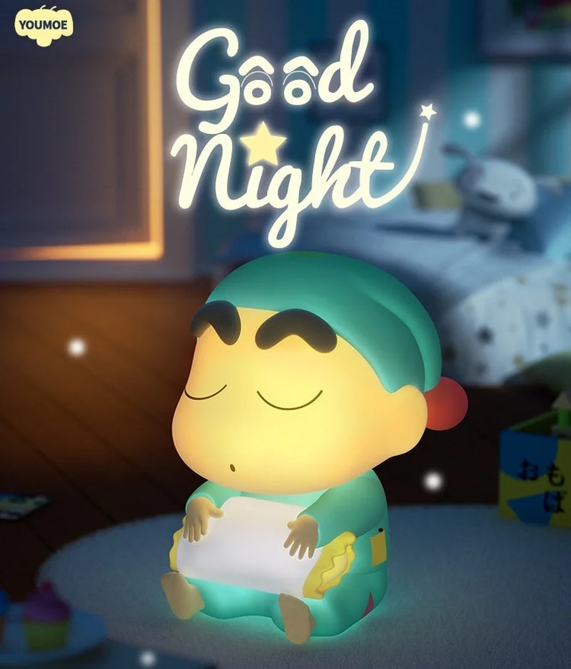 Ночник-фигурка Шин-Чан из мультфильма, силиконовый, для защиты глаз, прикроватная лампа для девочек/детей, декор для спальни, аниме-аксессуар, игрушка, подарок
Ночник-фигурка Шин-Чан из мультфильма, силиконовый, для защиты глаз, прикроватная лампа для девочек/детей, декор для спальни, аниме-аксессуар, игрушка, подарок