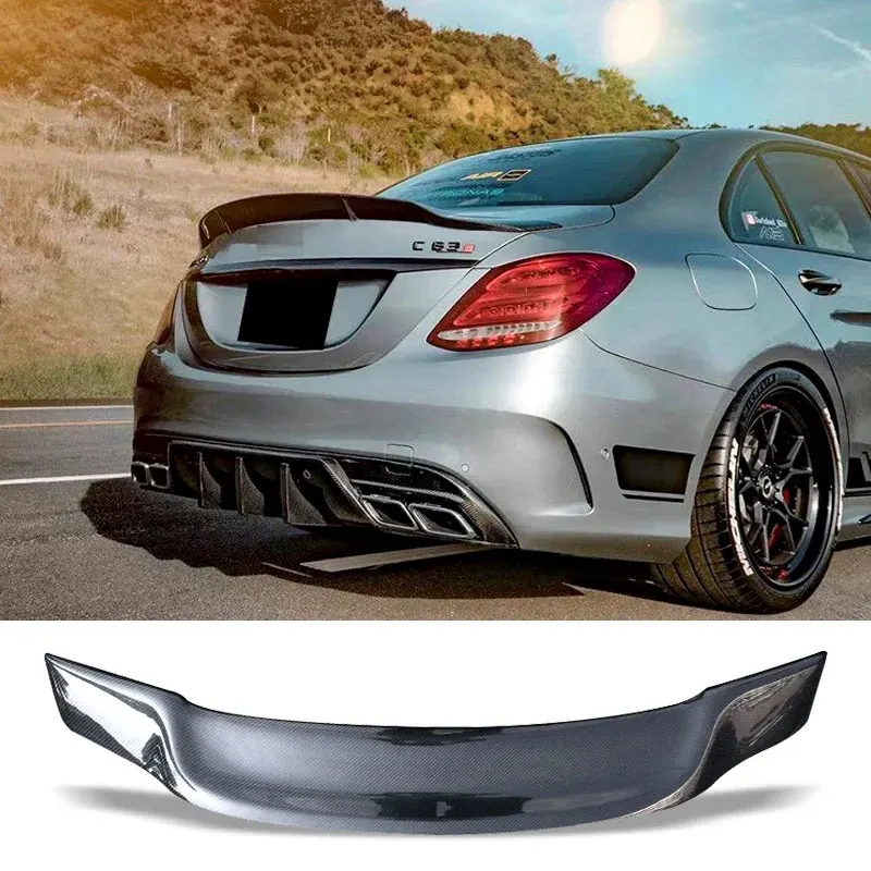 Carbon Fiber Spoiler for Mercedes Benz W205 C260 C43 C63 Coupe AMG Rear Ducktail Wing C-class 4 2 Door Trunk Accessories
Carbon Fiber Spoiler for Mercedes Benz W205 C260 C43 C63 Coupe AMG Rear Ducktail Wing C-class 4 2 Door Trunk Accessories