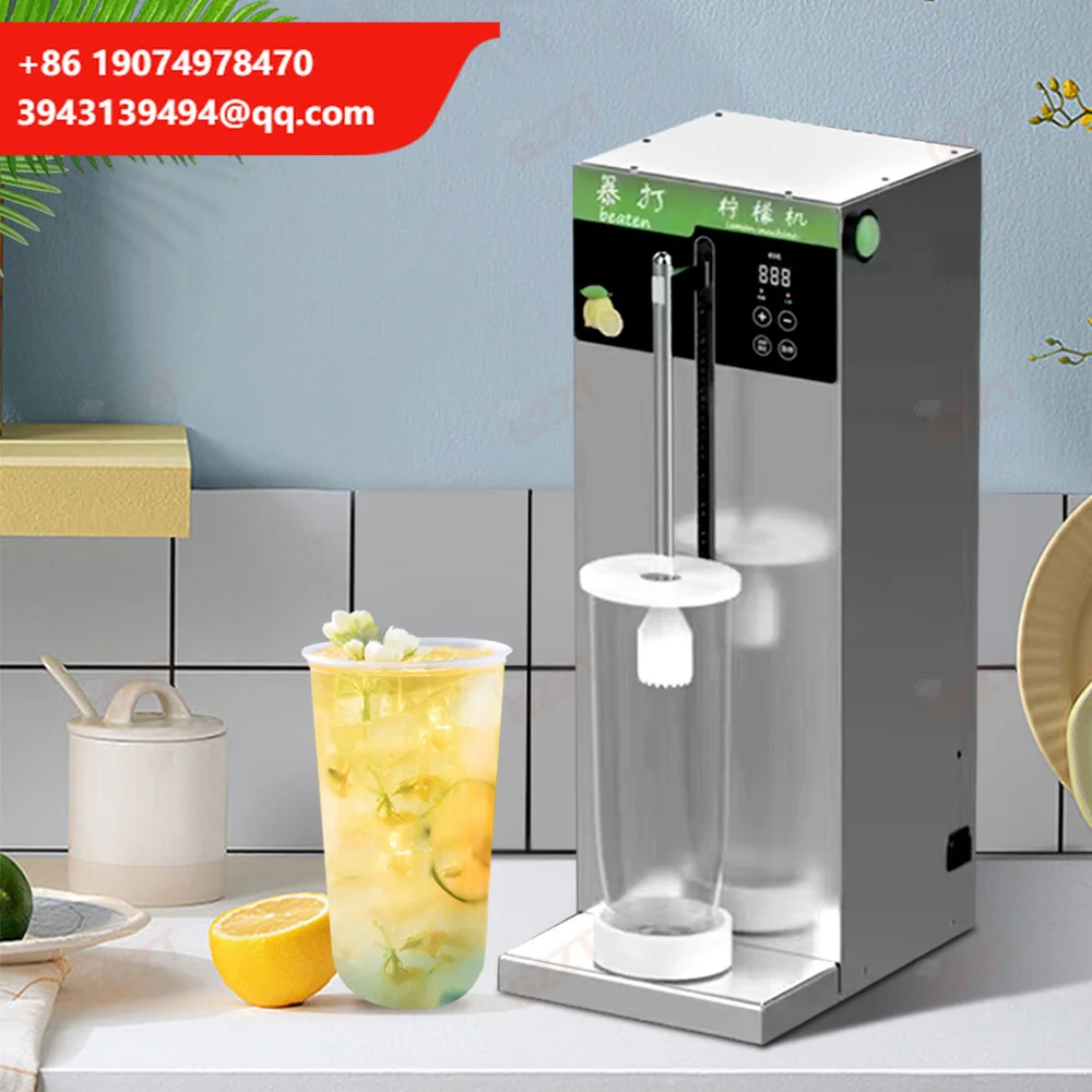 Automatic Commercial Fresh Fruit Smoothie Ice Crusher Hammer Lemon Machine Adjustable Time Milk Tea Lemon Pressing Machine
Automatic Commercial Fresh Fruit Smoothie Ice Crusher Hammer Lemon Machine Adjustable Time Milk Tea Lemon Pressing Machine