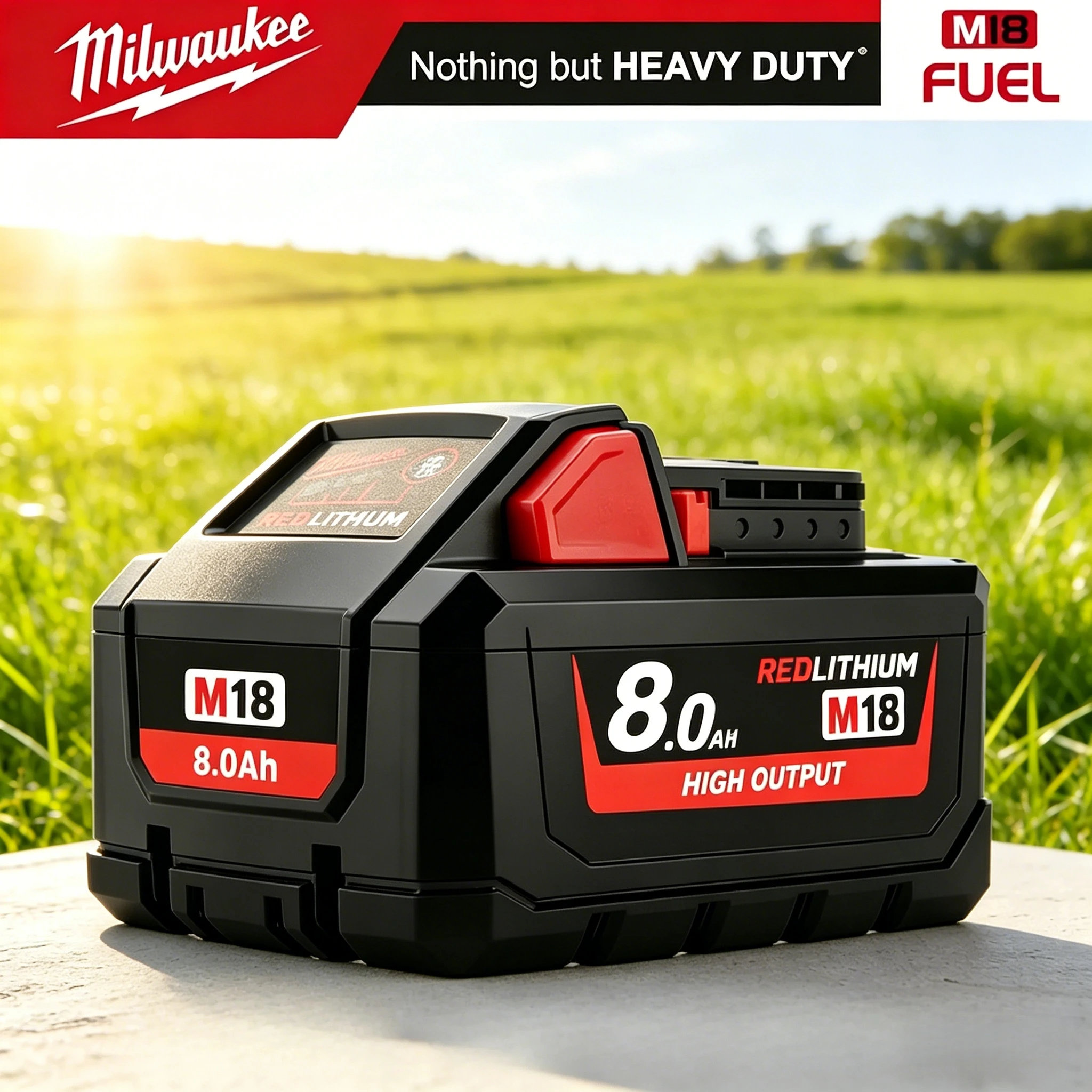 2026 Milwaukee M18 18V Battery & Charger Kit | 5.0Ah 6.0Ah 8.0Ah 12Ah High Capacity Li-ion | Fast Charging for All M18 Tools
2026 Milwaukee M18 18V Battery & Charger Kit | 5.0Ah 6.0Ah 8.0Ah 12Ah High Capacity Li-ion | Fast Charging for All M18 Tools