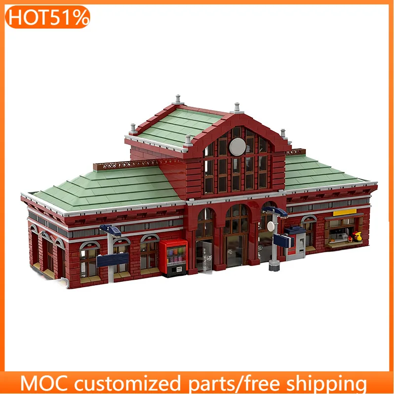 6820 PCS Modular Building Central Station V2 MOC Customize Modular Building Block Creative Design Brick DIY Toy Christmas Gift
6820 PCS Modular Building Central Station V2 MOC Customize Modular Building Block Creative Design Brick DIY Toy Christmas Gift