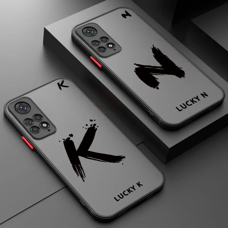 Matte Clear Phone Case For Xiaomi POCO C71 F5 M4 M5 M6 X3 NFC X5 X6 X7 PRO PLUS + Protective Cover Letter
Matte Clear Phone Case For Xiaomi POCO C71 F5 M4 M5 M6 X3 NFC X5 X6 X7 PRO PLUS + Protective Cover Letter
