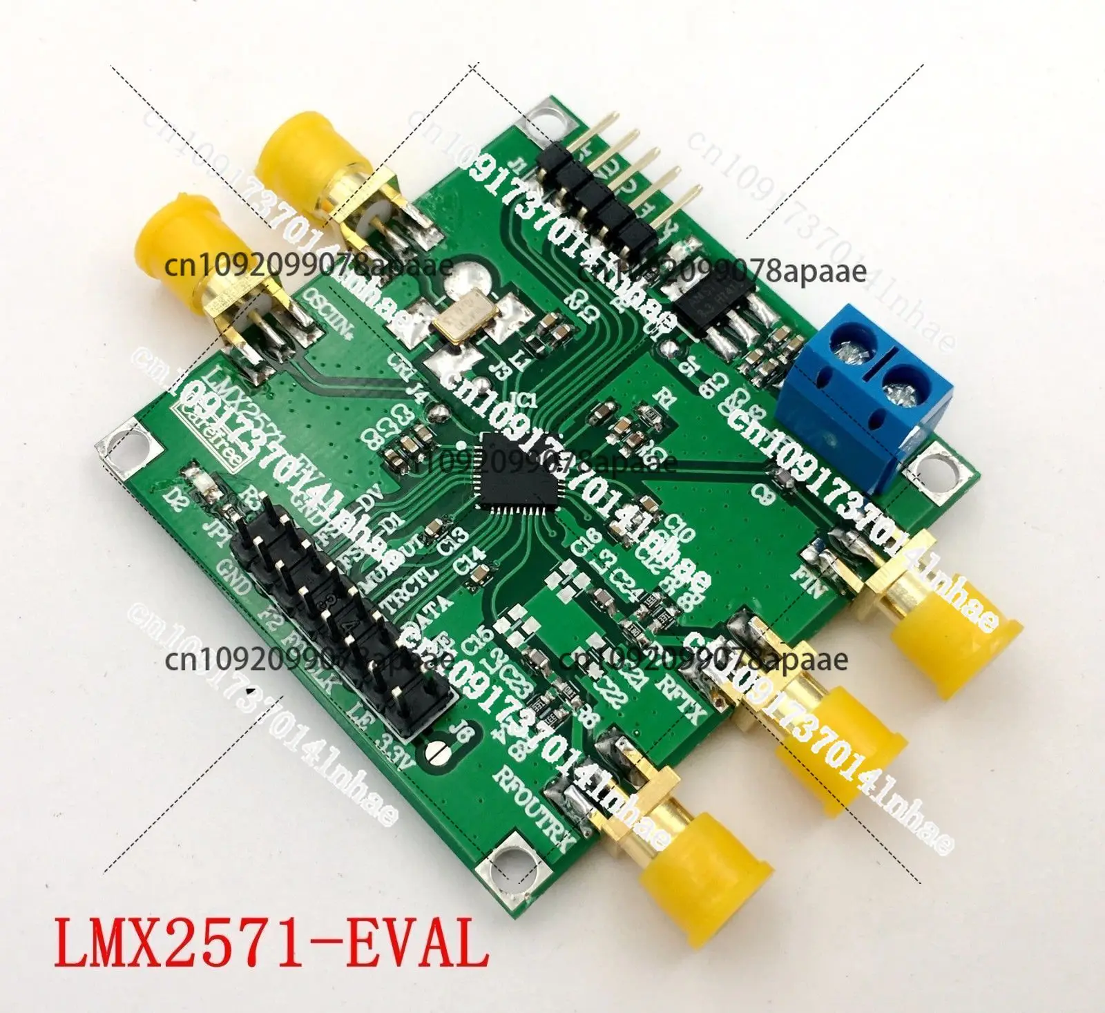For RF Systems - LMX2571 Low Phase Noise PLL VCO Signal Source, RF Frequency Synthesizer
For RF Systems - LMX2571 Low Phase Noise PLL VCO Signal Source, RF Frequency Synthesizer