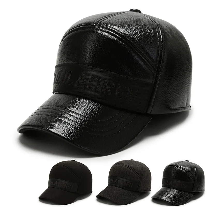 X7067 Men's Plush Thick Leather Hat Men's Warm Cap Wind Proof Ear Cap Bomber Hat Men Women Russian Black Leather Ushanka Hat
X7067 Men's Plush Thick Leather Hat Men's Warm Cap Wind Proof Ear Cap Bomber Hat Men Women Russian Black Leather Ushanka Hat