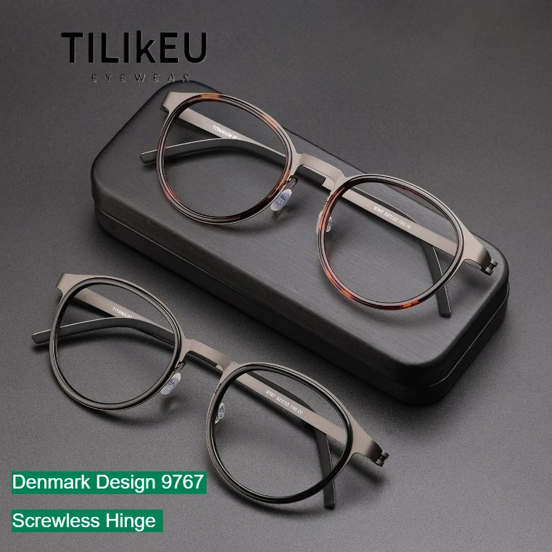 Denmark Same Style Replica 9767 Ultra-light Titanium Eyeglass Frames for Men Larger Face Retro Round Business Eyeglasses Frames
Denmark Same Style Replica 9767 Ultra-light Titanium Eyeglass Frames for Men Larger Face Retro Round Business Eyeglasses Frames