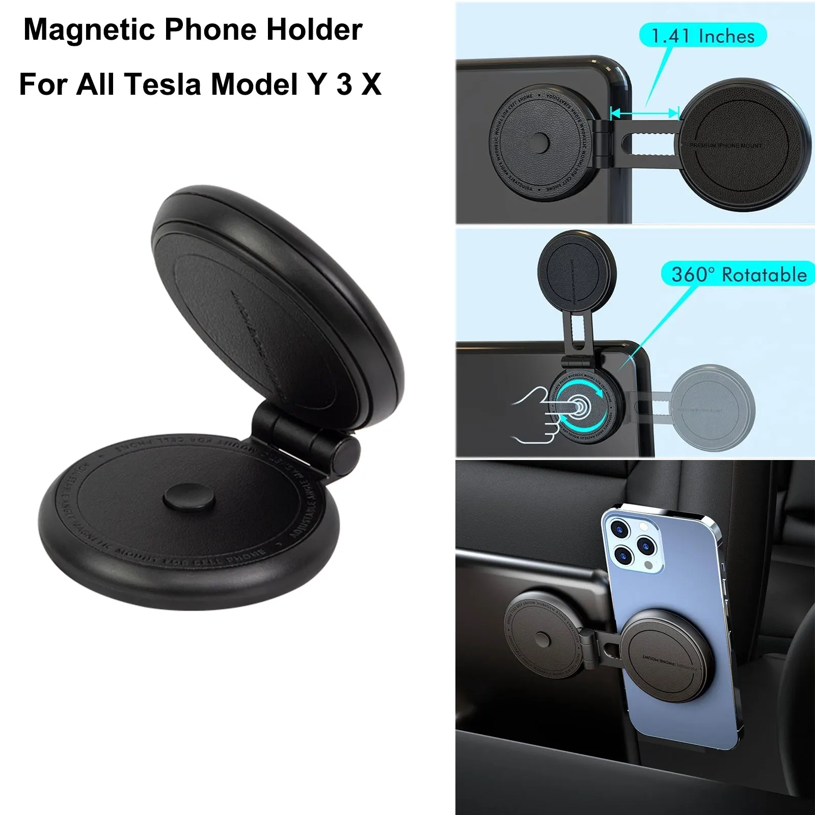 For Model Y Juniper Magnetic Car Phone Holder Mount Tesla Model 3 Highland Model Y 2017-2025 For All Car Interior Accessories
For Model Y Juniper Magnetic Car Phone Holder Mount Tesla Model 3 Highland Model Y 2017-2025 For All Car Interior Accessories