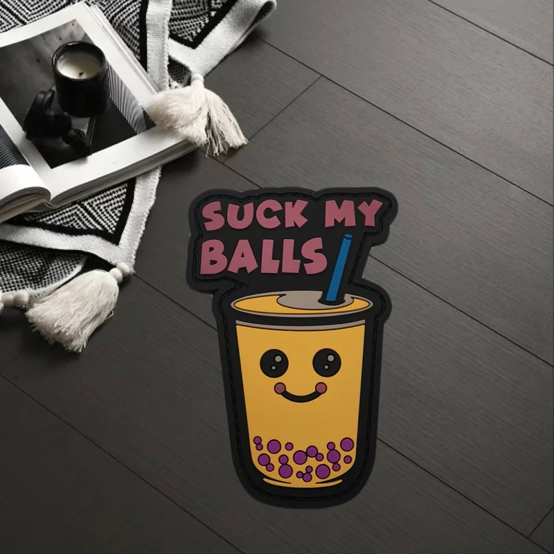 Bubble Tea Patch Fun Tactical Military Badge PVC Hook and Loop Backpack Clothing Decorative Accessories Stickers Armband
Bubble Tea Patch Fun Tactical Military Badge PVC Hook and Loop Backpack Clothing Decorative Accessories Stickers Armband
