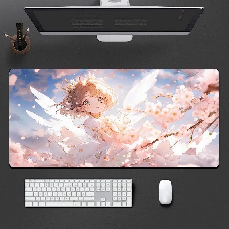 VIKAMA Anime Cherry Blossom Angel Girl Mouse Pad Large Table Mat Anti-slip Gaming Keyboard Mat Office Home Decor
VIKAMA Anime Cherry Blossom Angel Girl Mouse Pad Large Table Mat Anti-slip Gaming Keyboard Mat Office Home Decor