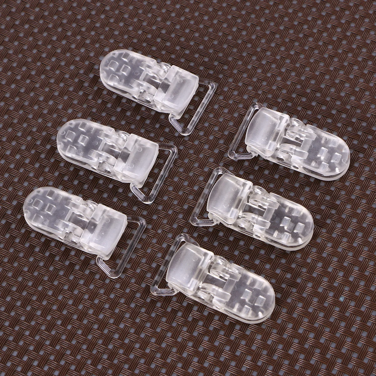 10Pcs Baby Pacifier Badge Clips T-Shaped Clear Plastic Clip Holders for Crafting Pacifier Holders Bib Clips Safe
10Pcs Baby Pacifier Badge Clips T-Shaped Clear Plastic Clip Holders for Crafting Pacifier Holders Bib Clips Safe