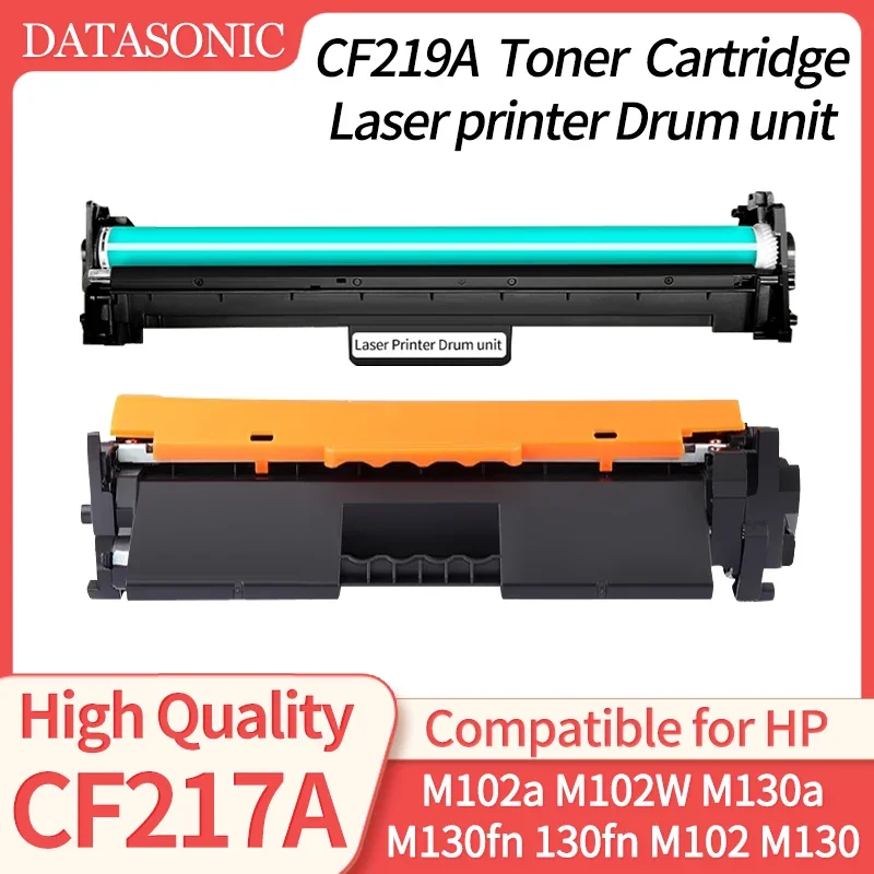 1pc CF217A CF217 217A CF219A toner cartridge compatible for HP Laserjet Pro M102a M102W M130a M130fn 130fn M102 MFP M130 printer
1pc CF217A CF217 217A CF219A toner cartridge compatible for HP Laserjet Pro M102a M102W M130a M130fn 130fn M102 MFP M130 printer