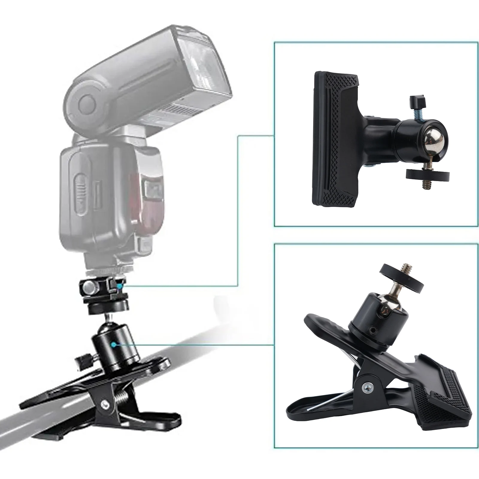 Secure and Stable Head Mount Clamp for Photography Compatible with DSLR Cameras and Smartphones Offering Hands Use
Secure and Stable Head Mount Clamp for Photography Compatible with DSLR Cameras and Smartphones Offering Hands Use