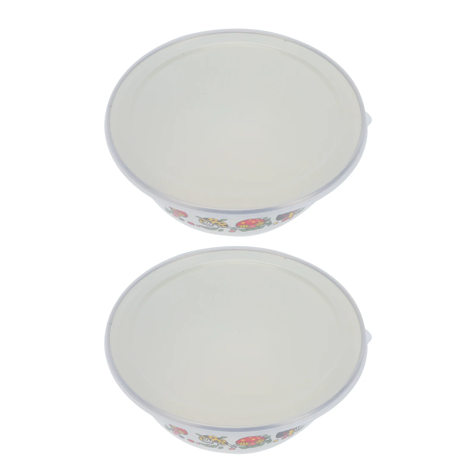 2 Sets Enamel Bowl with Lid Noodle Tableware Food Serving Dessert Container Storage Household Rice Mixing Soup Salad
2 Sets Enamel Bowl with Lid Noodle Tableware Food Serving Dessert Container Storage Household Rice Mixing Soup Salad