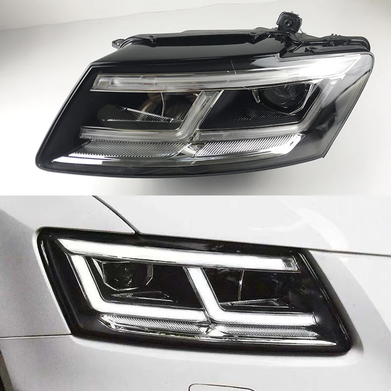 Автомобильная светодиодная фара для audi Q5 2009-2018 года, автомобильные фары, автозапчасти, передняя фара
Автомобильная светодиодная фара для audi Q5 2009-2018 года, автомобильные фары, автозапчасти, передняя фара