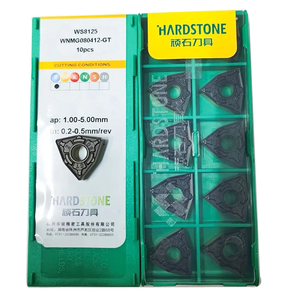 Оригинальный WNMG 080404 080408 080412 -GT WS8125 Твердосплавные токарные пластины с ЧПУ для стали
Оригинальный WNMG 080404 080408 080412 -GT WS8125 Твердосплавные токарные пластины с ЧПУ для стали