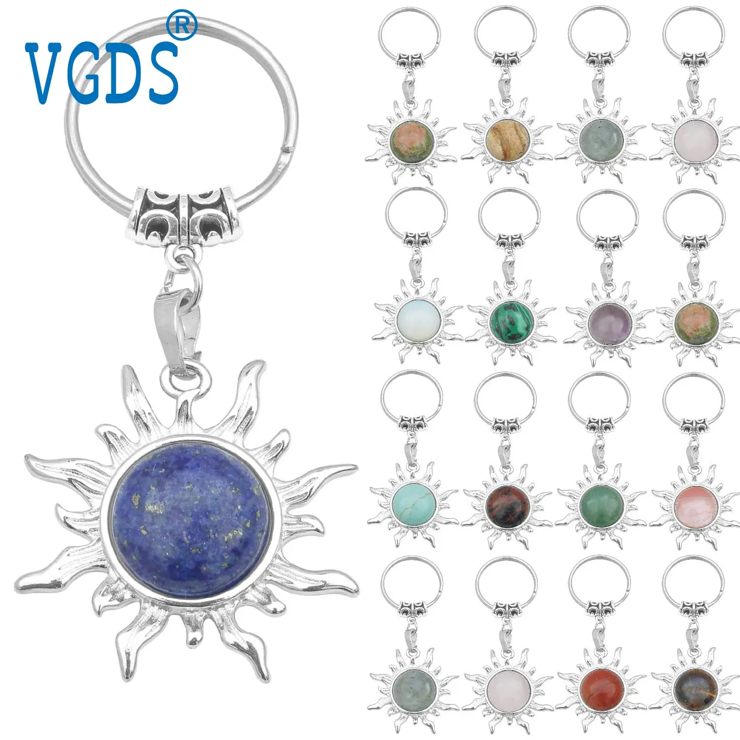 New Fashion Natural Crystal Circular DIY Jewelry Car Key Chain Pendant Retro Medieval Jewelry Festival Gifts Accessories
New Fashion Natural Crystal Circular DIY Jewelry Car Key Chain Pendant Retro Medieval Jewelry Festival Gifts Accessories