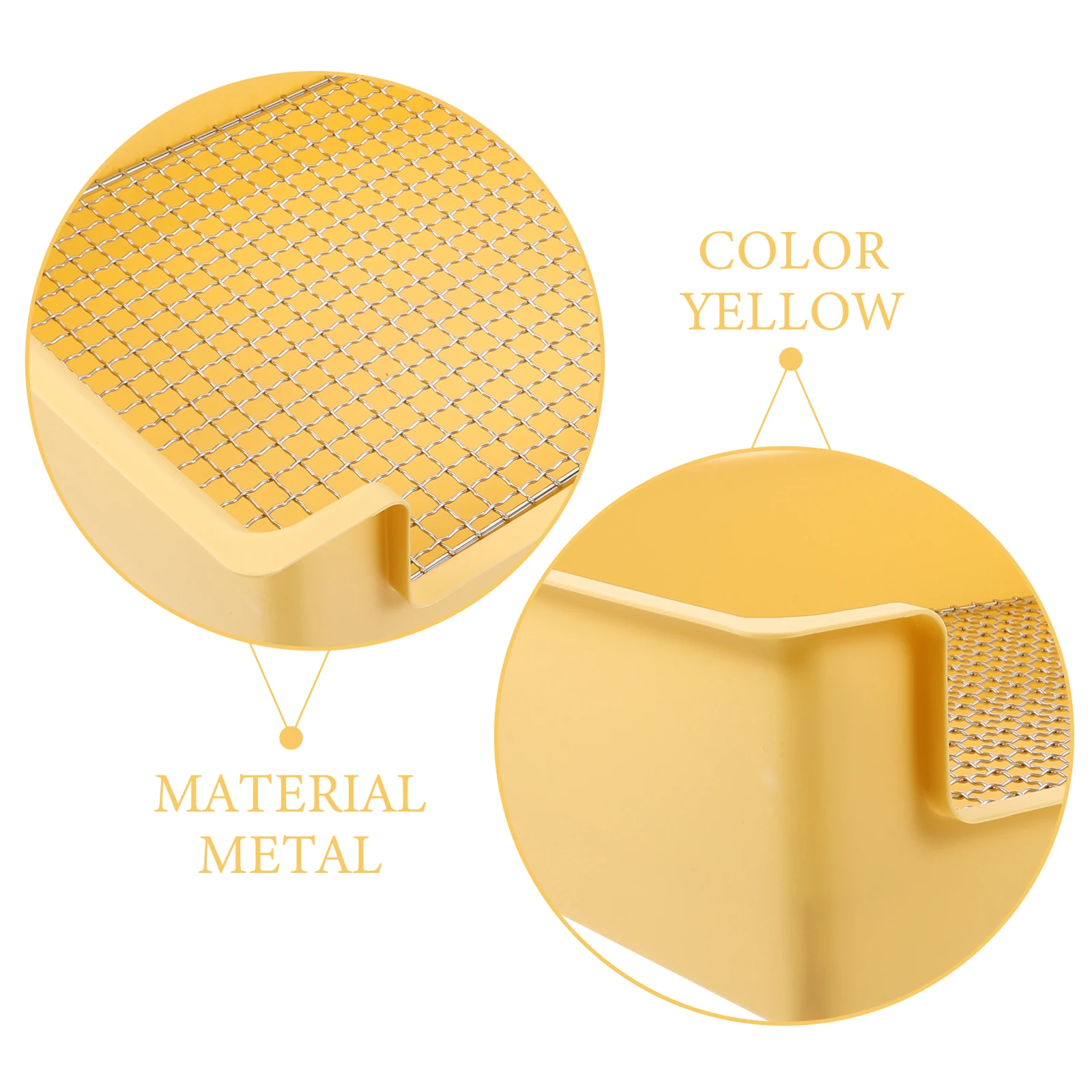 Rectangular Rabbit Hamster Litter Box Guinea Pig Pan Mini Portable Pet Training Potty Cage Supply Anti-Scratch Edges Indoor Use
Rectangular Rabbit Hamster Litter Box Guinea Pig Pan Mini Portable Pet Training Potty Cage Supply Anti-Scratch Edges Indoor Use