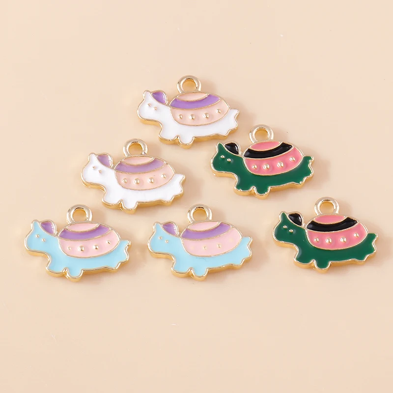 20pcs 16x12mm Cartoon Animal Charms Enamel Turtle Charms Pendants for Jewelry Making Drop Earrings Necklaces DIY Crafts Supplies
20pcs 16x12mm Cartoon Animal Charms Enamel Turtle Charms Pendants for Jewelry Making Drop Earrings Necklaces DIY Crafts Supplies